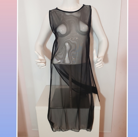 🤎🖤Stylish Swimwear Sheer Bathing suit Cover🖤🤎 - Picture 3 of 8